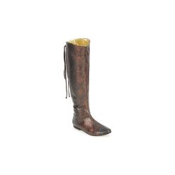 Kozaki French Sole PRINCE. Pomarańczowe kozaki damskie marki French Sole. Za 1271,40 zł.
