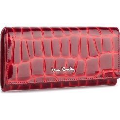 Duży Portfel Damski PIERRE CARDIN - 03 COCO 100 Red 19174. Czerwone portfele damskie Pierre Cardin, bez wzorów, ze skóry. Za 119,00 zł.
