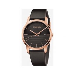 Calvin Klein City Zegarek Czarny. Czarne zegarki męskie Calvin Klein, ze stali. Za 1239,95 zł.
