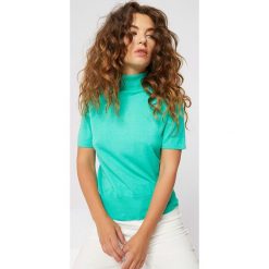 Sweter w kolorze turkusowym. Niebieskie swetry damskie Rodier, z kaszmiru, klasyczne. W wyprzedaży za 109,95 zł.
