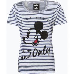 Grace - T-shirt damski z dodatkiem lnu, niebieski. Niebieskie t-shirty damskie marki Grace, m, w paski, bez kołnierzyka. Za 359,95 zł.