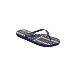 Japonki Roxy Bermuda para mujer. Niebieskie klapki damskie Roxy, bez wzorów, bez obcasa. Za 101,76 zł.
