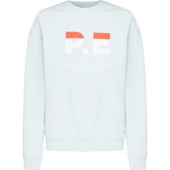 Bluza P.E NATION HEADS ROUND. Niebieskie bluzy damskie z nadrukiem, z bawełny. W wyprzedaży za 548,00 zł.