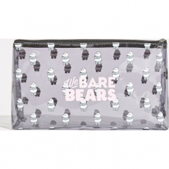 Kosmetyczka We bare bears - Jasny szar. Szare kosmetyczki damskie Sinsay. Za 24,99 zł.