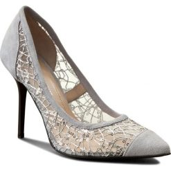 Szpilki: Szpilki SOLO FEMME – 34248-56-G15/G38-04-00 Jasny Szary/Srebrny