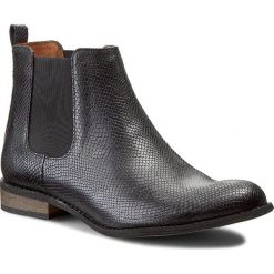 Sztyblety NESSI - 59204 Czarny 21. Czarne buty zimowe damskie Nessi, z materiału, na obcasie. W wyprzedaży za 239,00 zł.
