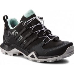 Buty adidas - Terrex Swift R2 Gtx W GORE-TEX CM7503 Cblack/Cblack/Ashgrn. Czarne buty sportowe damskie Adidas, bez wzorów, z tkaniny, sportowe, outdoorowe, adidas terrex, gore-tex. W wyprzedaży za 419,00 zł.