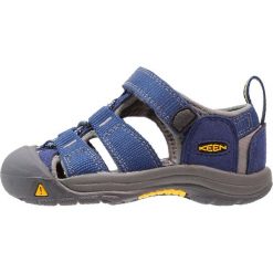 Keen NEWPORT H2 Sandały trekkingowe blue depths/gargoyle. Niebieskie sandały chłopięce Keen, z gumy. Za 169,00 zł.