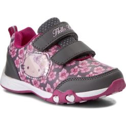Creepersy damskie: Półbuty HELLO KITTY – CP44-5121HK Szary