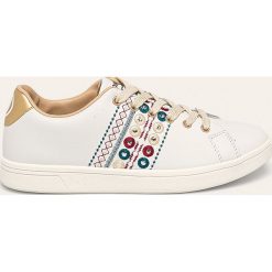 Desigual - Buty. Białe buty sportowe damskie Desigual, z gumy. Za 399,90 zł.
