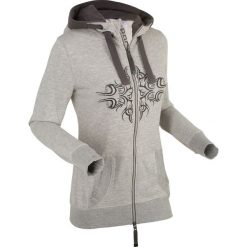 Bluzka kopertowa bonprix nocny niebieski - biały w paski. Niebieskie koszulki damskie bonprix, w paski, bez kołnierzyka, bez rękawów. Za 69,99 zł.