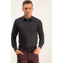 Koszula Emporio Armani 8N1C09 1N06Z 0999. Czarne koszule męskie Emporio Armani, m, bez wzorów, z elastanu, casualowe, bez kołnierzyka, bez rękawów. W wyprzedaży za 399,00 zł.