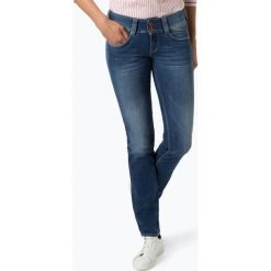Pepe Jeans - Jeansy damskie – Gen, niebieski. Niebieskie jeansy damskie Pepe Jeans, bez wzorów, z jeansu. Za 439,95 zł.