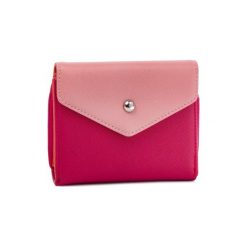 ACCCESSORIES 1W1-009-SS19. Różowe portfele damskie ACCCESSORIES, bez wzorów. Za 39,99 zł.