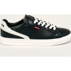 Levi's - Buty. Niebieskie sneakersy męskie Levi's®, z gumy, na sznurówki. W wyprzedaży za 199,90 zł.