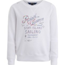 Polo Ralph Lauren GRAPHIC TOPS Bluza white. Białe bluzy chłopięce Polo Ralph Lauren, z bawełny. Za 269,00 zł.