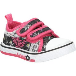 Trampki casu 1sp449-ls. Trampki dziewczęce Casu, bez wzorów, bez zapięcia. Za 49,99 zł.