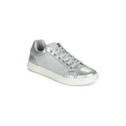 Buty Dziecko Geox J DJROCK GIRL. Szare trampki dziewczęce Geox, bez wzorów, bez zapięcia. Za 239,20 zł.