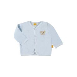 Bluzy niemowlęce: STEIFF Boys Baby Bluza z długim rękawem baby blue