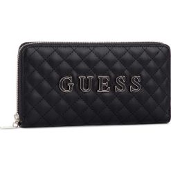 Duży Portfel Damski GUESS - Passion (VG) Slg SWVG74 08630 BLA. Czarne portfele damskie Guess, z aplikacjami, ze skóry ekologicznej. Za 279,00 zł.