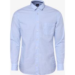 BOSS Casual - Koszula męska – Magneton_1, niebieski. Niebieskie koszule męskie BOSS Casual, s, bez wzorów, eleganckie, bez kołnierzyka, bez rękawów. Za 349,95 zł.