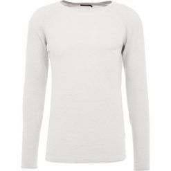 Swetry klasyczne męskie: J.LINDEBERG ROLLER TONE Sweter stone grey