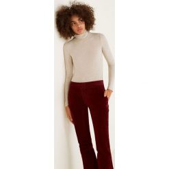 Mango - Bluzka Swan. Szare bluzki asymetryczne Mango, l. Za 59,90 zł.