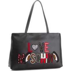 Torebka LOVE MOSCHINO - JC4288PP06KM0000 Nero. Czarne torebki klasyczne damskie Love Moschino, ze skóry ekologicznej. W wyprzedaży za 669,00 zł.
