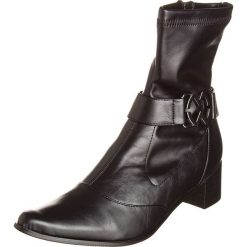 Buty zimowe damskie: Kozaki w kolorze czarnym