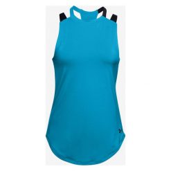 Under Armour Armour Sport 2-Strap Podkoszulek Niebieski. Niebieskie podkoszulki damskie Under Armour, s, bez wzorów, z elastanu, bez rękawów. Za 171,95 zł.