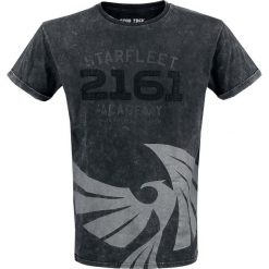 Star Trek Starfleet Academy T-Shirt szary. Szare t-shirty męskie marki Star Trek, l, z nadrukiem, z okrągłym kołnierzem. Za 42,90 zł.