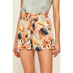 Roxy - Szorty. Szorty damskie Roxy, s, z haftami, z wiskozy, casualowe, z podwyższonym stanem. Za 249,90 zł.