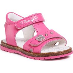 Sandały PRIMIGI - 5420211 M Fuxia Chiaro. Różowe sandały dziewczęce Primigi, ze skóry, bez zapięcia. Za 219,00 zł.