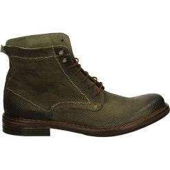 Botki męskie - 298513 OX BOS. Brązowe botki męskie marki Venezia, ze skóry. Za 399,00 zł.