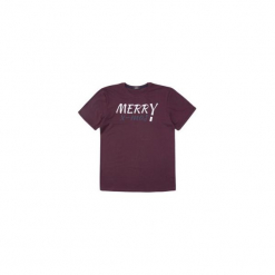 T-shirt męski. Brązowe t-shirty męskie marki TXM, m, z nadrukiem, z bawełny, eleganckie, bez kołnierzyka. Za 19,99 zł.