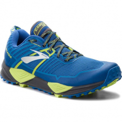 Buty BROOKS - Cascadia 13 110285 1D 405 Blue/Black/Lime. Niebieskie buty do biegania męskie Brooks, z materiału. Za 549,00 zł.