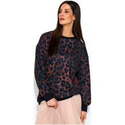 Numinou bluza damska NU_nu163 38 brązowy. Pomarańczowe bluzy damskie Numinou, bez wzorów, bez rękawów, bez kaptura. Za 229,00 zł.