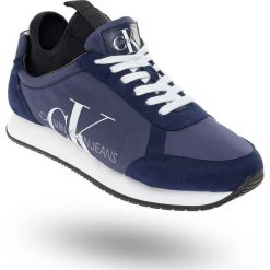 SNEAKERSY JEMMY Calvin Klein Jeans. Niebieskie sneakersy męskie Calvin Klein Jeans, na sznurówki. Za 437,40 zł.