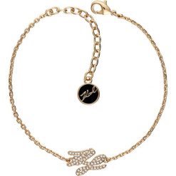 Karl Lagerfeld - Bransoletka. Żółte bransoletki damskie KARL LAGERFELD, metalowe. Za 299,90 zł.
