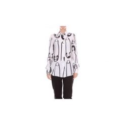 Koszule Moschino A02095550. Szare koszule damskie MOSCHINO, bez wzorów, bez kołnierzyka, bez rękawów. Za 1526,42 zł.