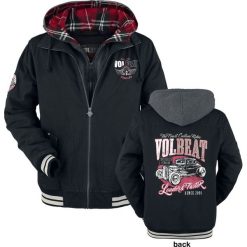 Volbeat EMP Signature Collection Kurtka wielokolorowy. Czarne kurtki męskie marki Volbeat, xl, z nadrukiem, z kapturem. Za 324,90 zł.