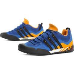ADIDAS TERREX SWIFT SOLO > AQ5296. Pomarańczowe sneakersy męskie Adidas, bez zapięcia, adidas terrex. W wyprzedaży za 299,99 zł.