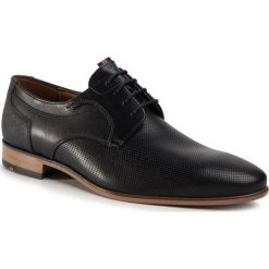 Półbuty LLOYD - Darlington 10-055-10 Schwarz. Czarne buty wizytowe męskie Lloyd, ze skóry. Za 679,00 zł.