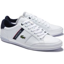 LACOSTE CHAYMON 0120 2 CMA > 740CMA0067407. Buty sportowe męskie Lacoste, ze skóry, bez zapięcia, tenisowe. Za 549,99 zł.