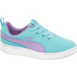 Trampki chłopięce: sneakersy dziecięce Puma Courtflex Ps Puma turkusowe