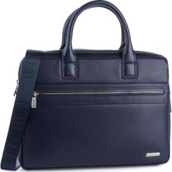 Torba na laptopa WITTCHEN - 88-3U-206-7 Granatowy. Niebieskie torby męskie skórzane Wittchen, bez wzorów, ze skóry. W wyprzedaży za 399,00 zł.