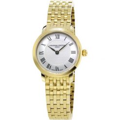 ZEGAREK FREDERIQUE CONSTANT Slim Line FC-200MCS5B. Szare zegarki męskie marki FREDERIC CONSTANT, ze stali. Za 3899,00 zł.
