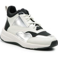 Sneakersy MARELLA - Lago 67610291 002. Szare półbuty damskie Marella, bez wzorów, ze skóry ekologicznej, bez obcasa, na płaskiej podeszwie, bez zapięcia. W wyprzedaży za 529,00 zł.
