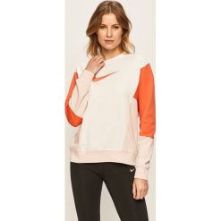 Nike Sportswear - Bluza. Białe bluzy damskie Nike Sportswear, s, z aplikacjami, z elastanu, bez rękawów, bez kaptura. W wyprzedaży za 159,90 zł.