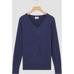 Sweter w kolorze granatowym. Niebieskie swetry damskie Rodier, z wełny, klasyczne. W wyprzedaży za 149,95 zł.
